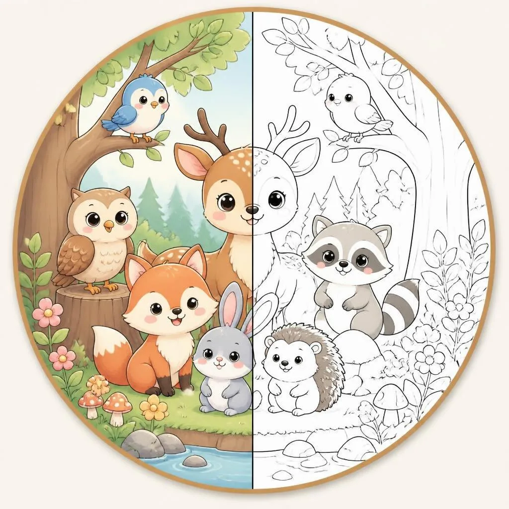 Animals coloring pages