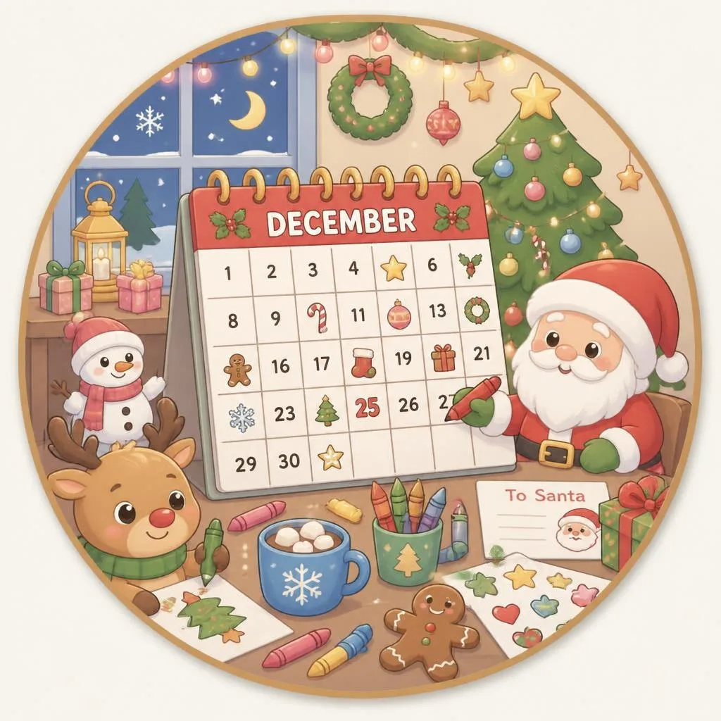 December 2026 coloring pages