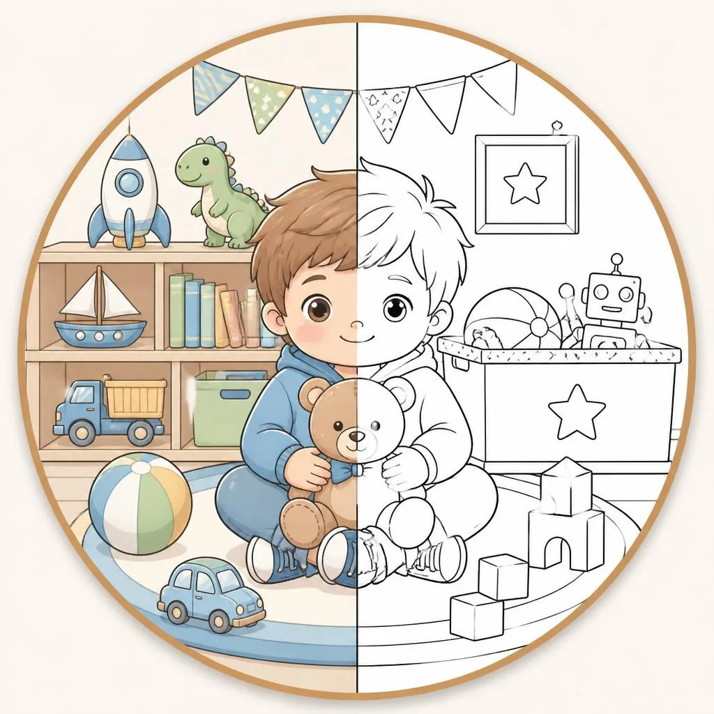 For Boys coloring pages